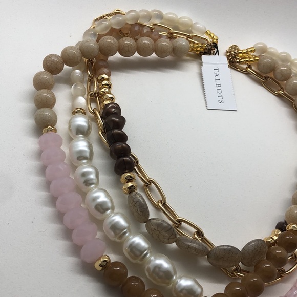 Talbots Multi Strand Necklace - Picture 3 of 6